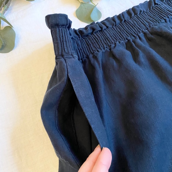 2/$30 🌻 | J.Crew | Navy Linen Skirt - Picture 3 of 7